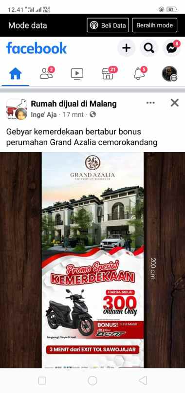 perumahan grand azalia the premium residence