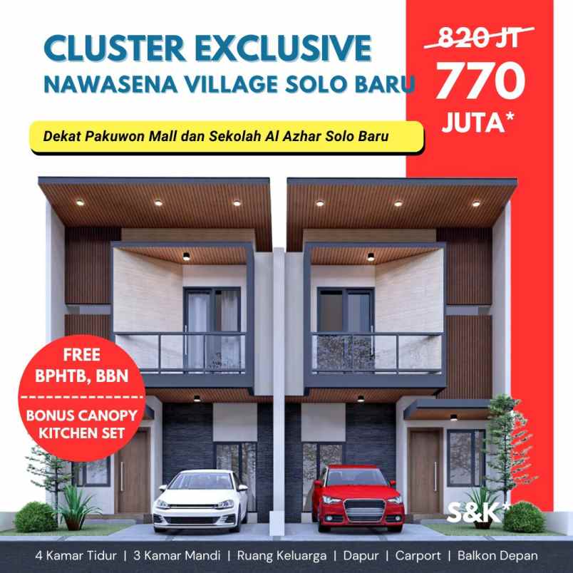 promo rumah mewah harga murah solobaru