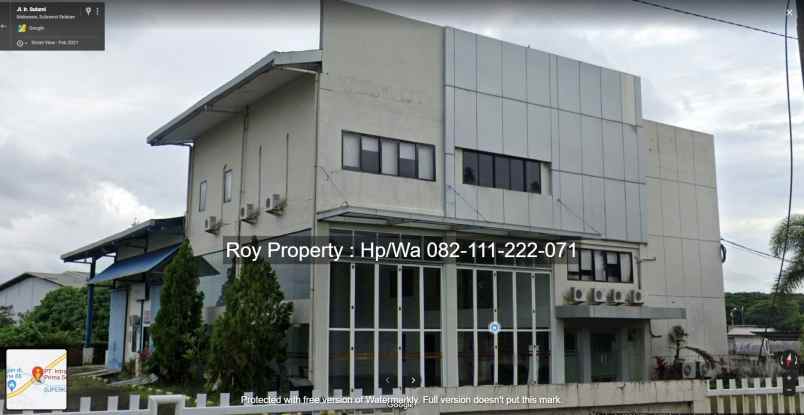 Dijual Gedung Kantor Dan Gudang 3831 M2 Di Makassar Sulsel Best Price