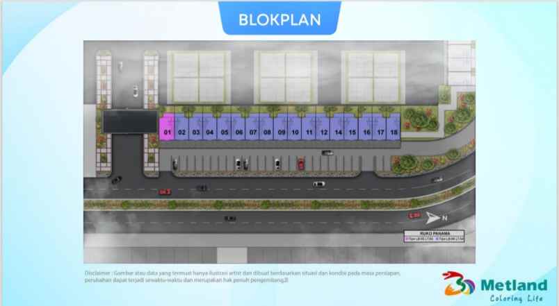 ruko panama metland cibitung 3 lantai konsep 3 in 1