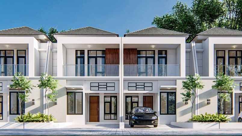 rumah 2 lantai harga 1 lantai di cilodong depok