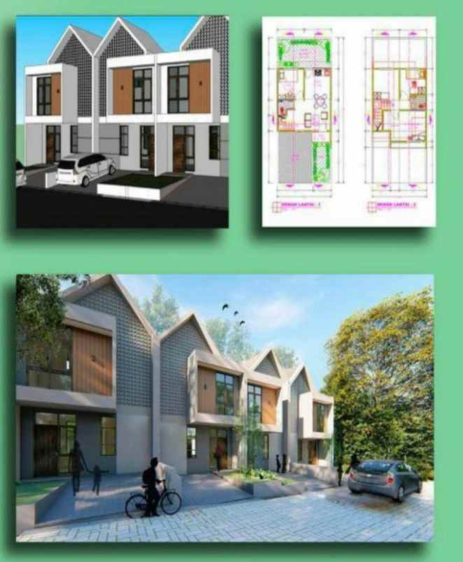 rumah 2 lantai premium dikawasan bisnis parigi bintaro