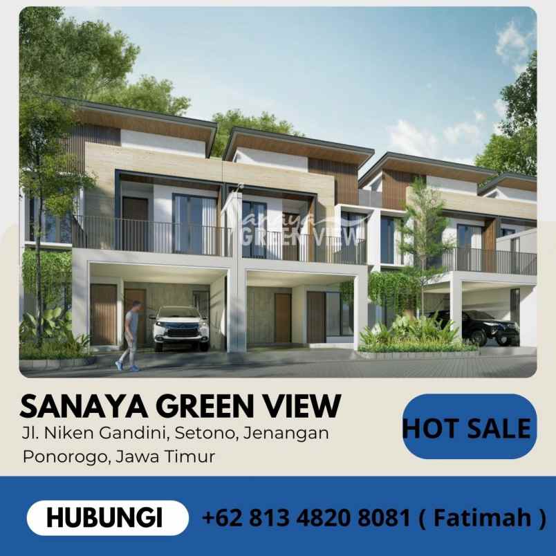 rumah 2 lantai terlaris di kota ponorogo