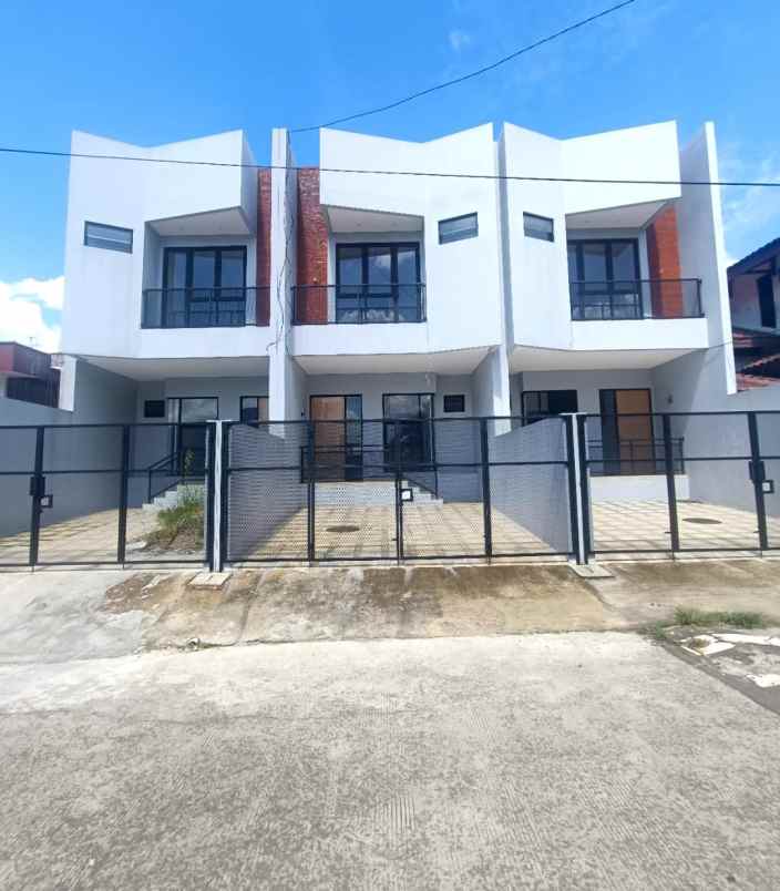 rumah baru cinere model minimalis tropis
