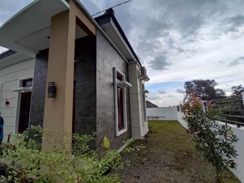 rumah baru siap huni cantik view merapi