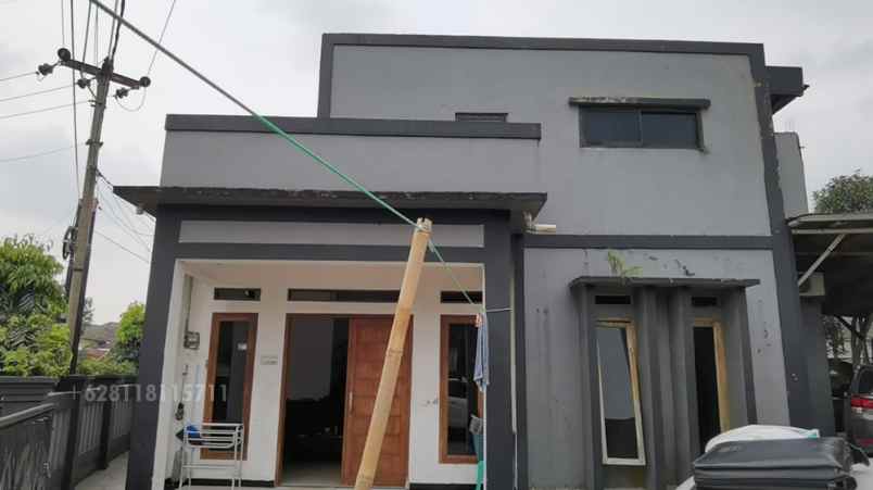 rumah bogor asri shm halaman luas