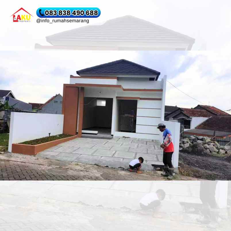 rumah cantik di perum sebantengan residence ungaran