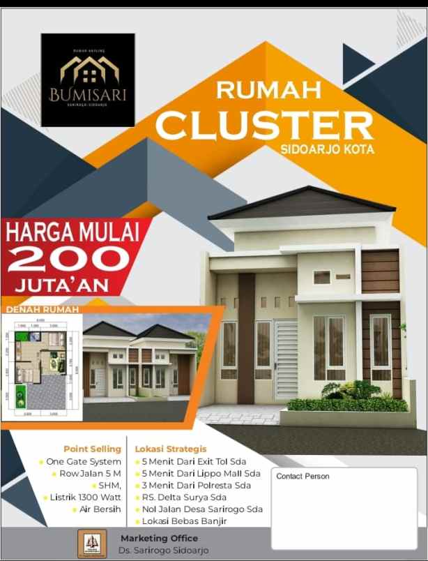 rumah cantik di sidoarjo kota