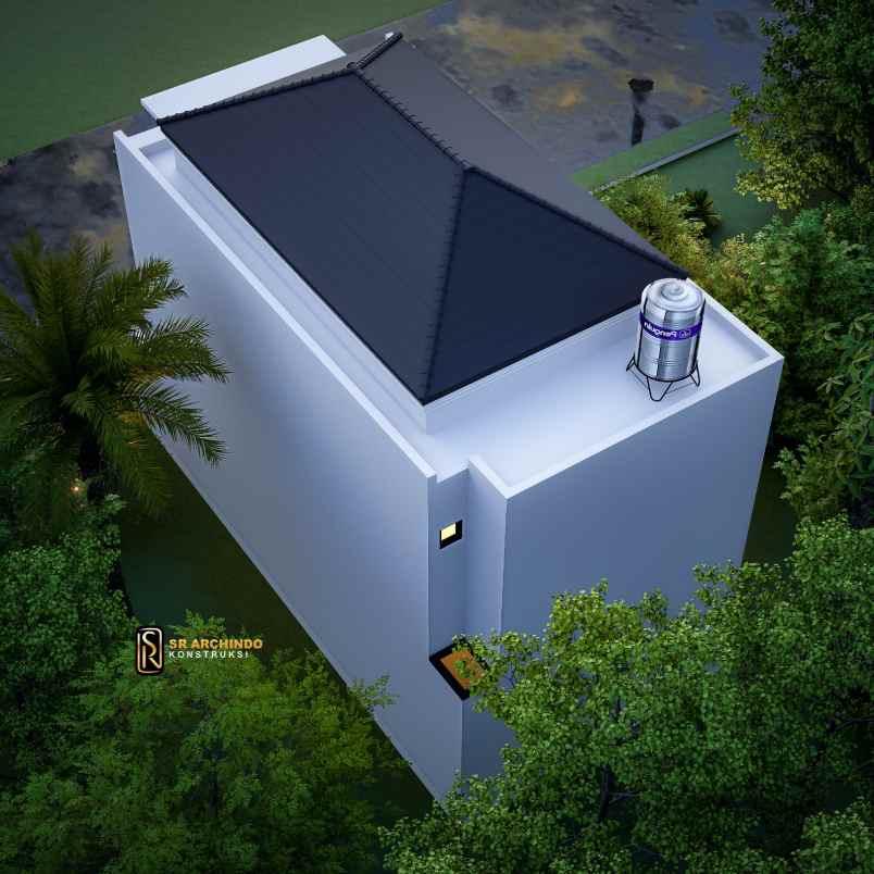 rumah classic modern di kahfi 1 cipedak