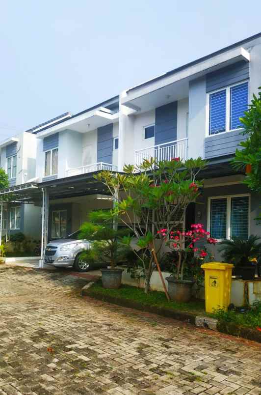 rumah cluster 2 lantai 1 83 milyar di limo depok