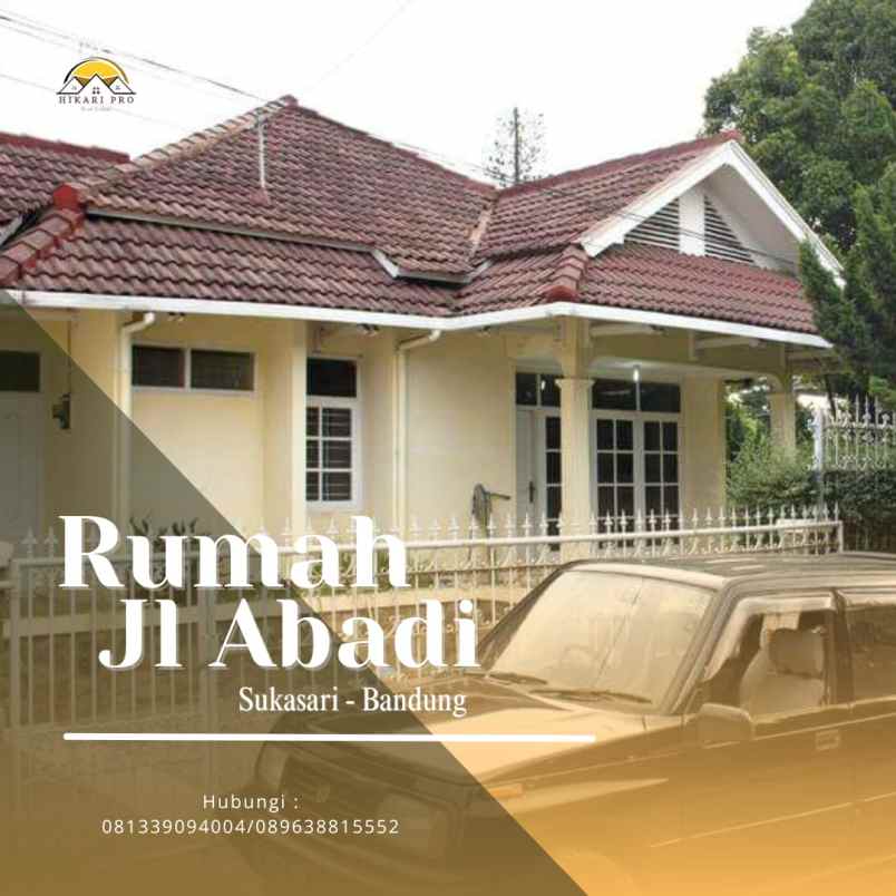 rumah di jl abadi gergerkalong kpad cocok untuk kantor