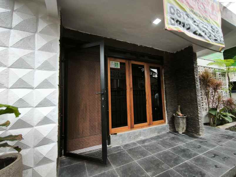 rumah di tengah kota bogor semi furnished