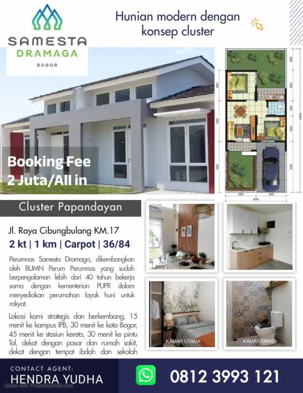 rumah dijual area bogor