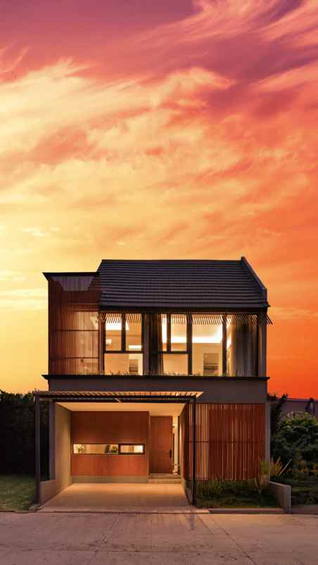 rumah exclusive cluster 2 lantai di semarang