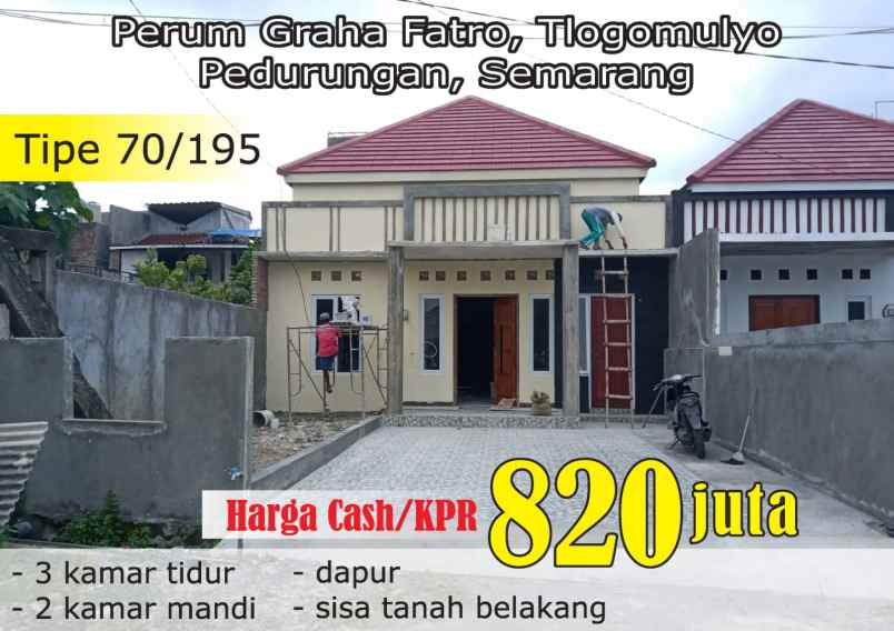 rumah graha fatro di pedurungan semarang