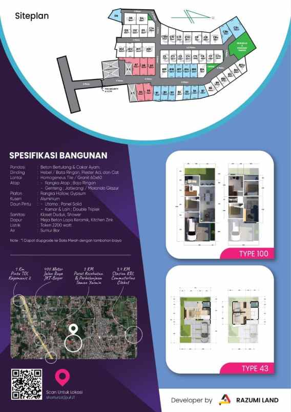 rumah hunian islami paling stategis di kota bogor