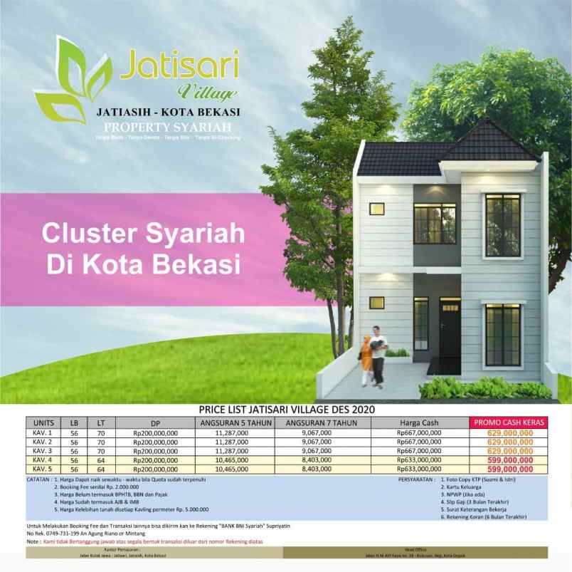 rumah jl bulak jawa jatisari