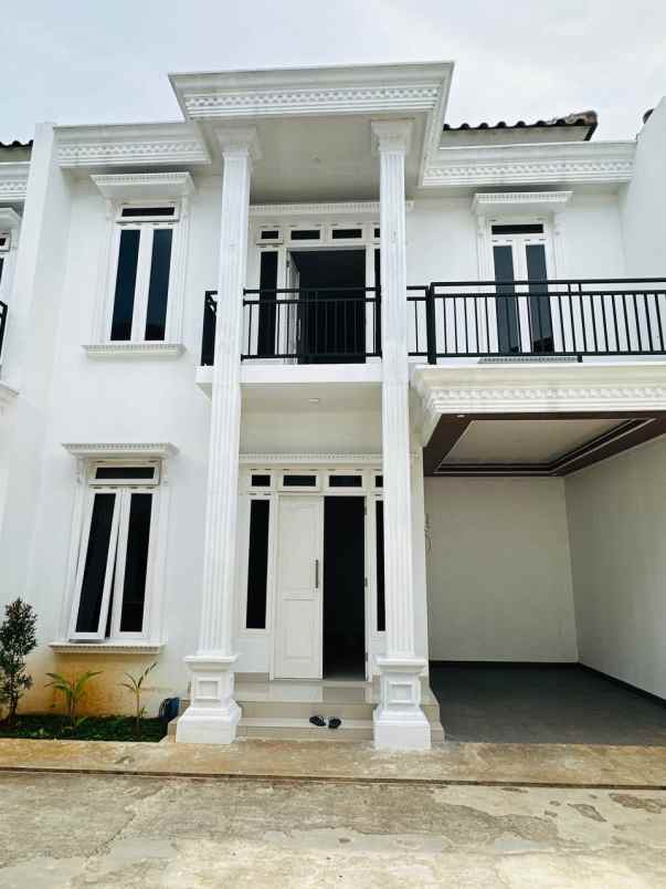 rumah klasik modern siap huni di ciputat tangsel