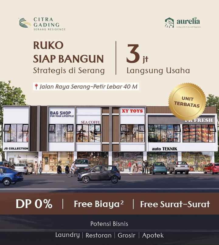 rumah komersil citra gading serang