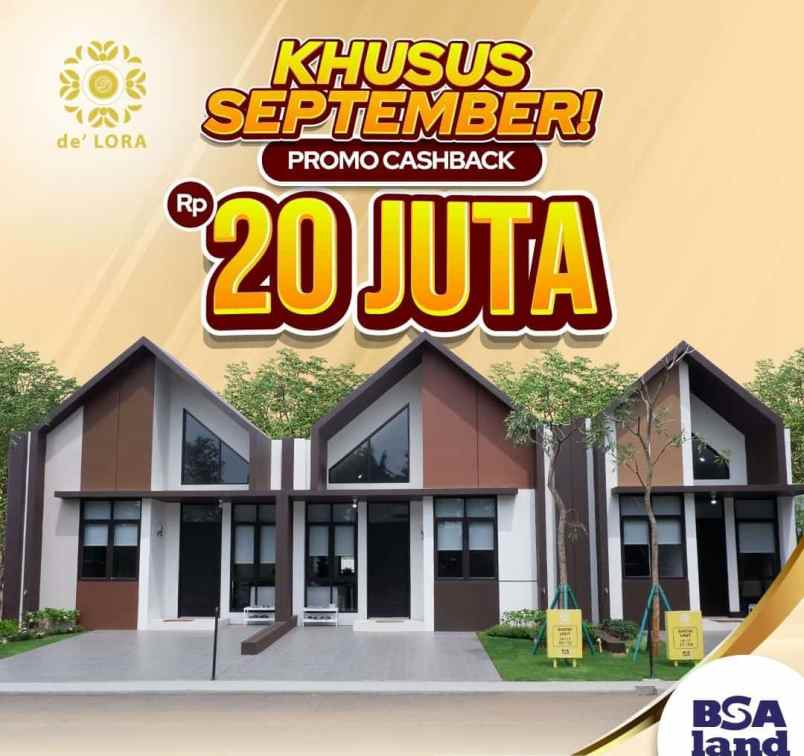 rumah konsep skandinavia dekat bsd