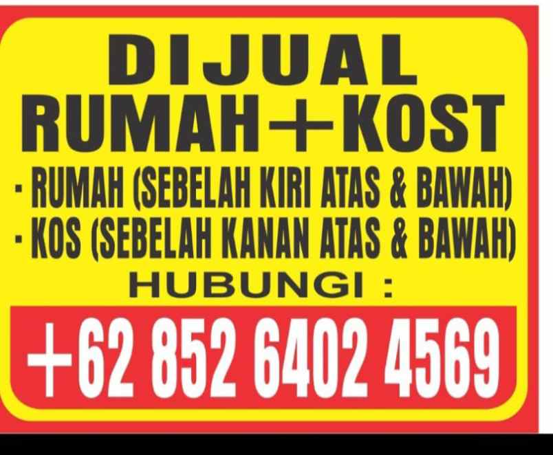 rumah kost dekat bcs mall batam