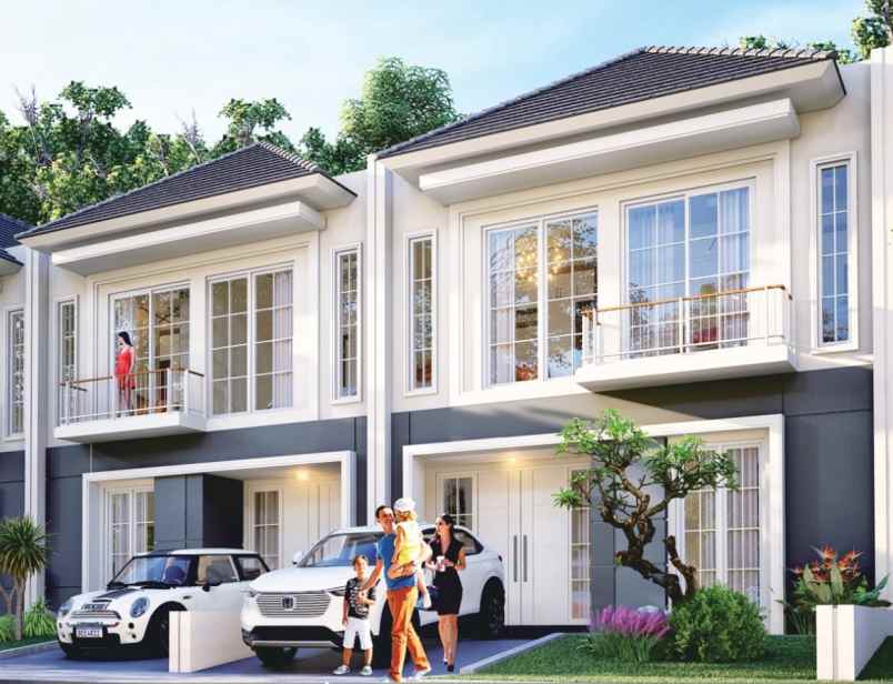 rumah mewah cantik eksklusif di kota malang