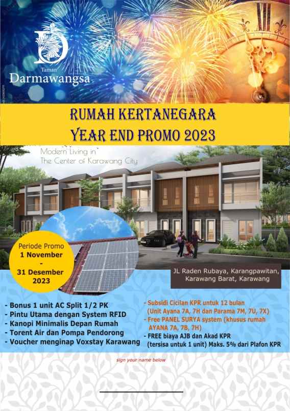 rumah mewah di karawang kota