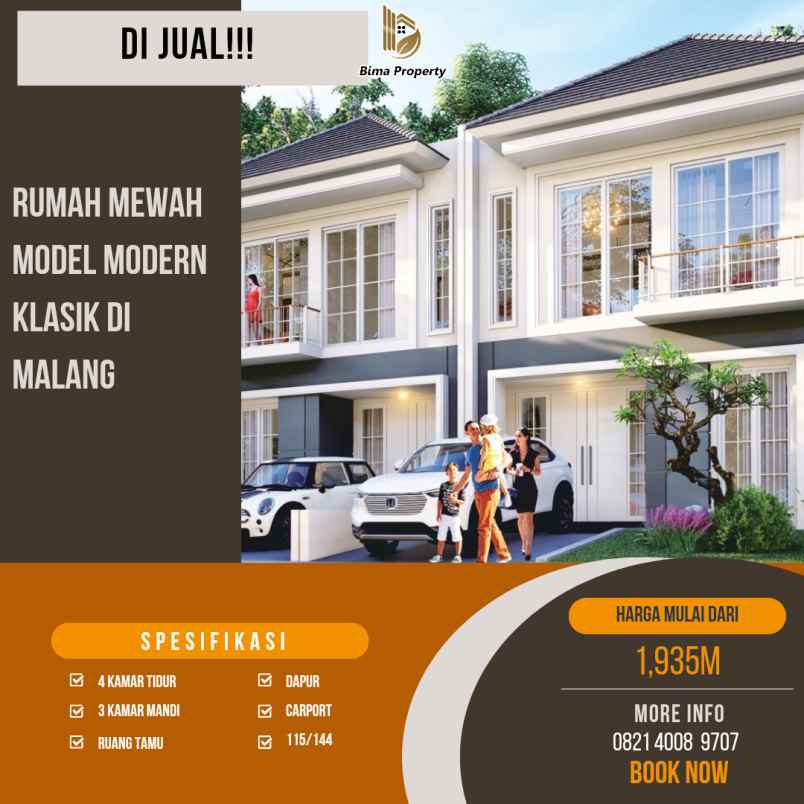 rumah mewah model modern klasik