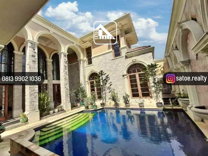 rumah mewah siap huni di jl patra kuningan setiabudi
