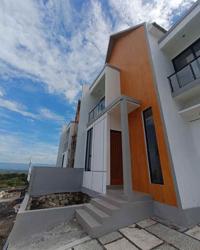 rumah modern cantik view terbaik dekat pasar gamping