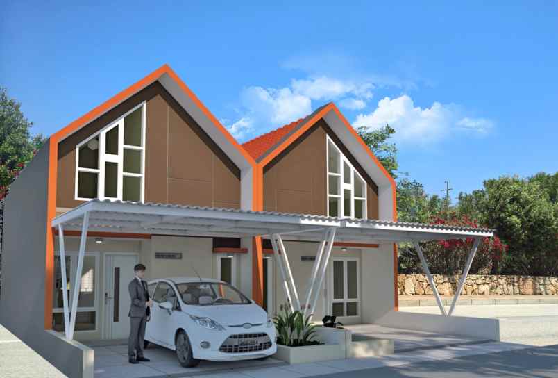 rumah modern harga terjangkau