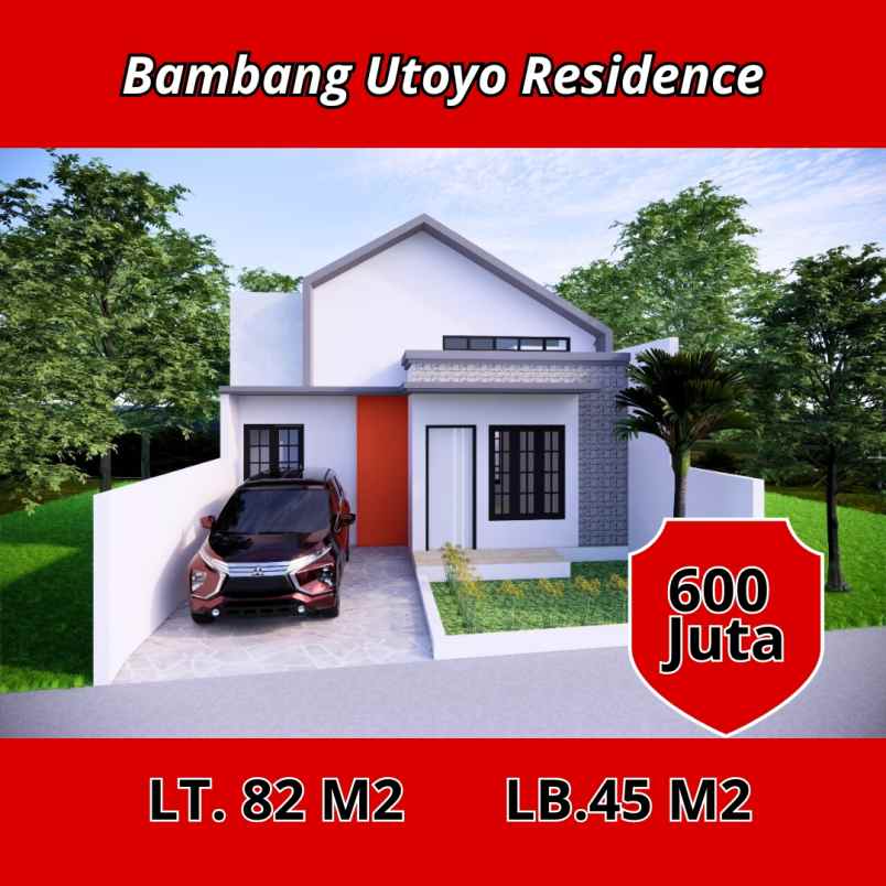 rumah modern lokasi tengah kota palembang