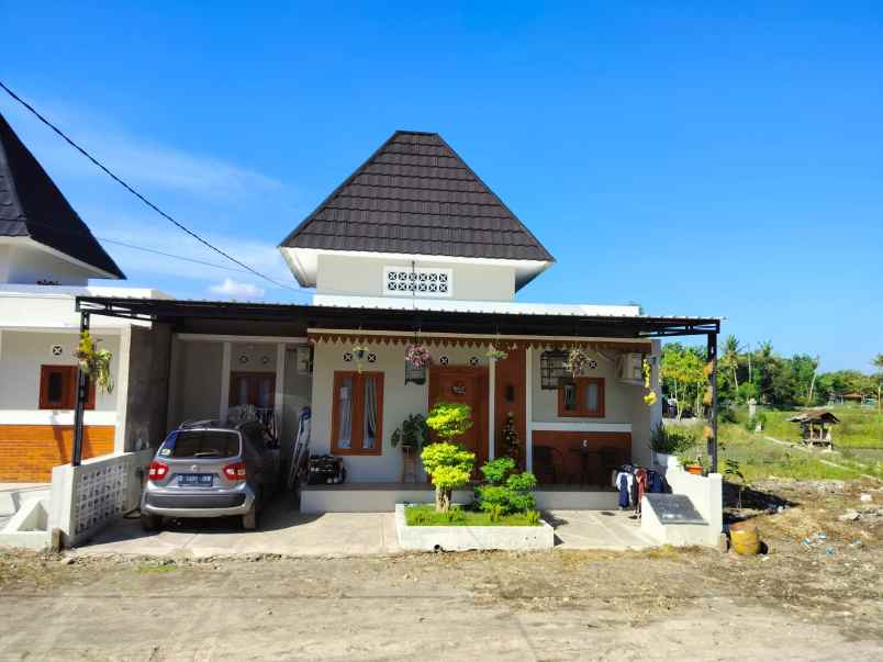 rumah modern minimalis dekat candi prambanan