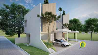 rumah murah 2 lt ada rooftop nya di sawah baru ciputat