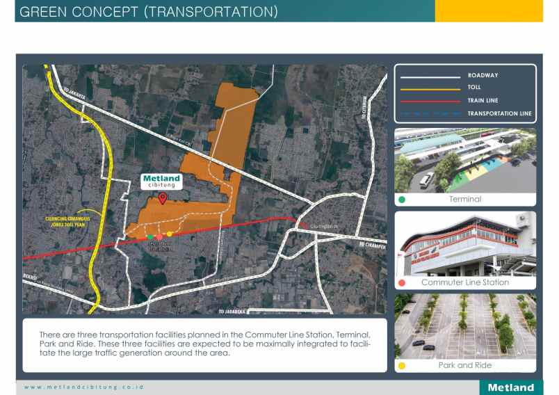 rumah perumahan metland cibitung