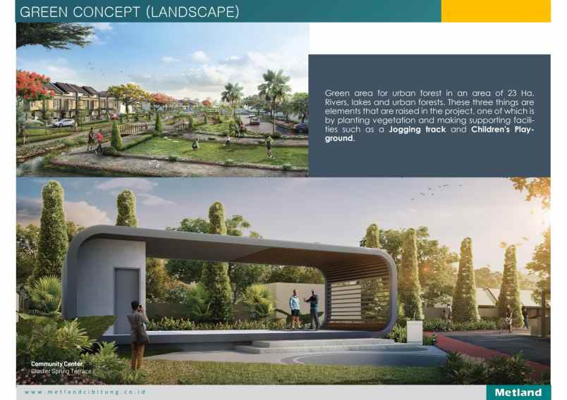 rumah perumahan metland cibitung