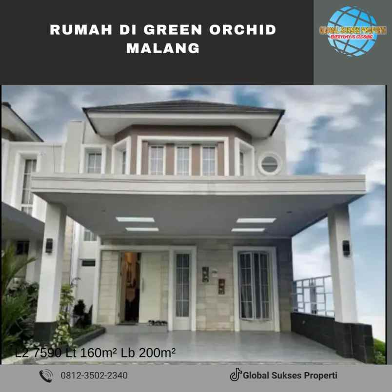 rumah semi furnished super strategis di suhat malang