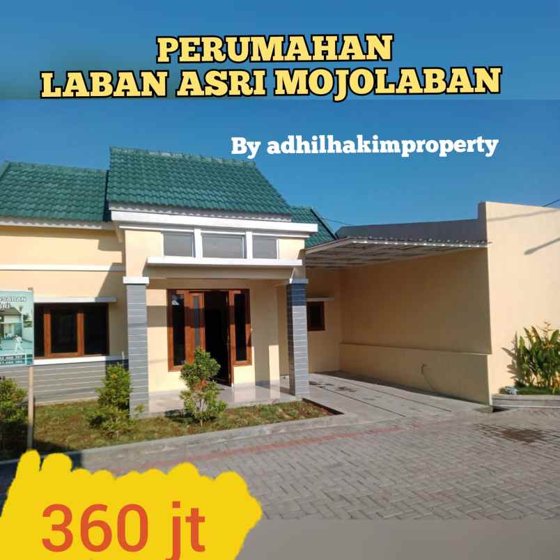 rumah siap huni laban asri mojolaban dekat solo