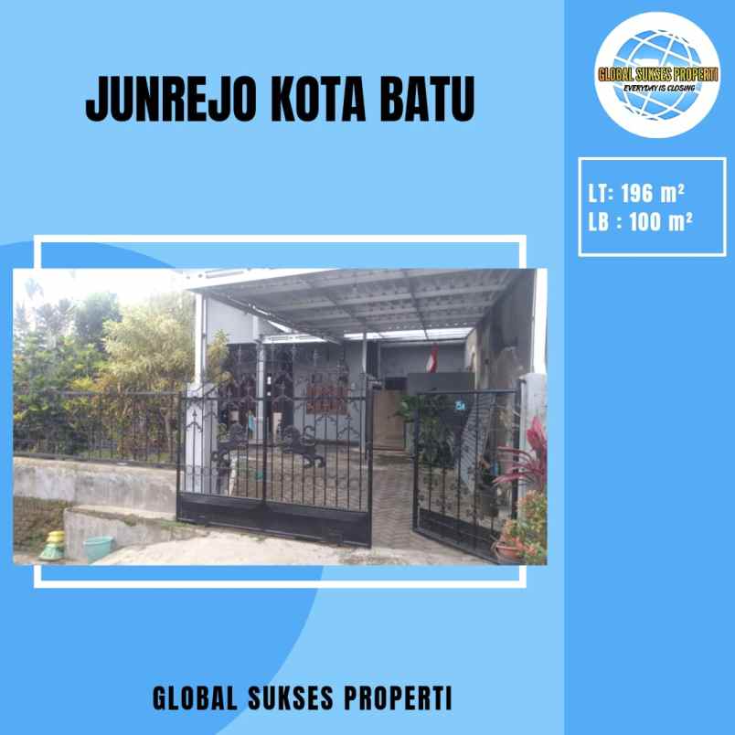 rumah siap huni murah strategis di junrejo kota batu