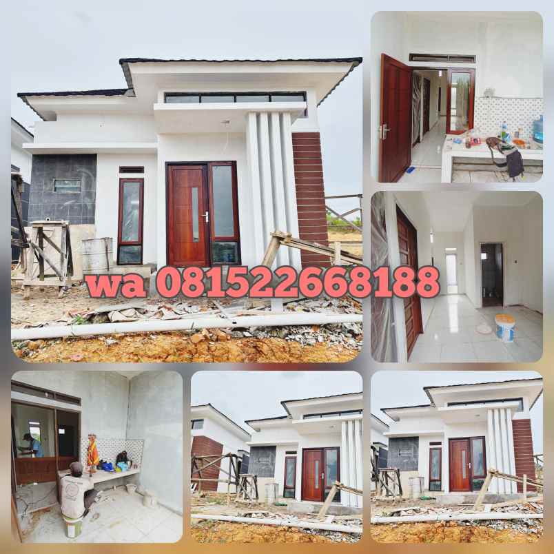 rumah tunggal siap huni