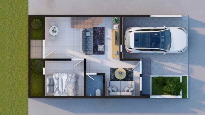 rumah villa karangploso dekat wisata kebun jeruk