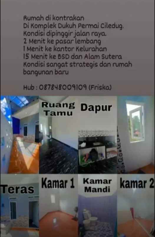 sewa rumah tahunan dukuh permai