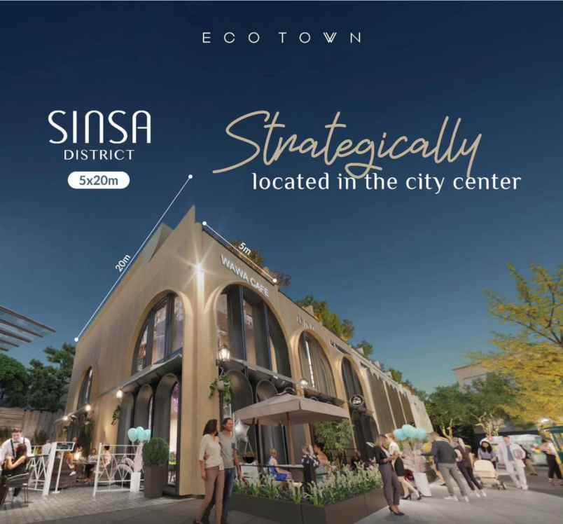 siinsa district by lotte land sawangan