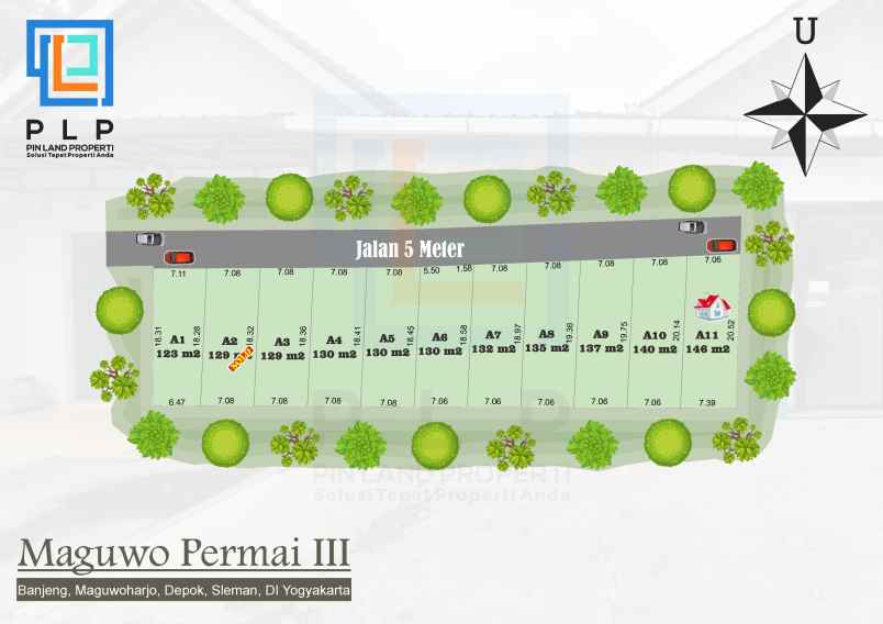 tanah 330 jutaan 2 8 km dari stadion maguwoharjo