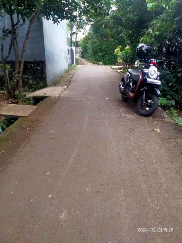 tanah bagus 200 m2 kalimulya depok