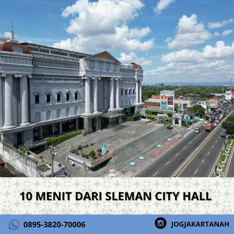 tanah murah 300 meter dari jl palagan