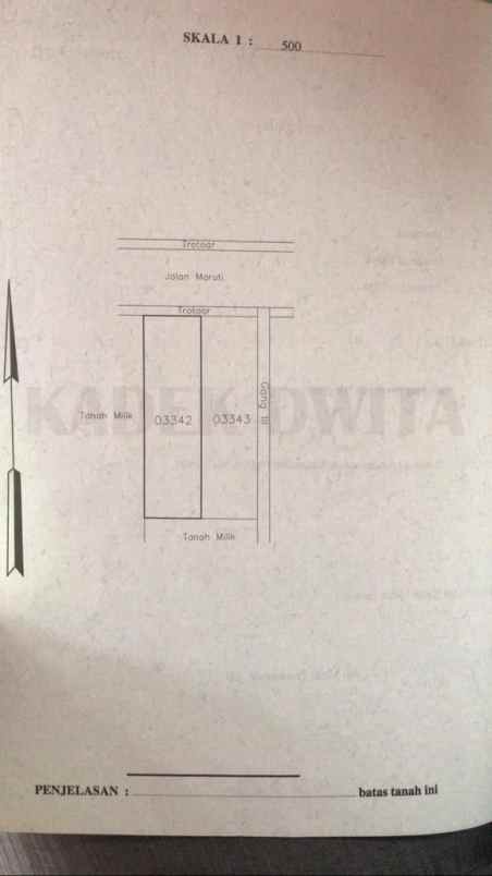 tanah murah jalan maruti ayani cokro gatsu ubung