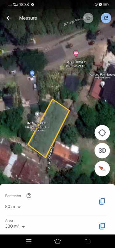 tanah murah untuk dijual