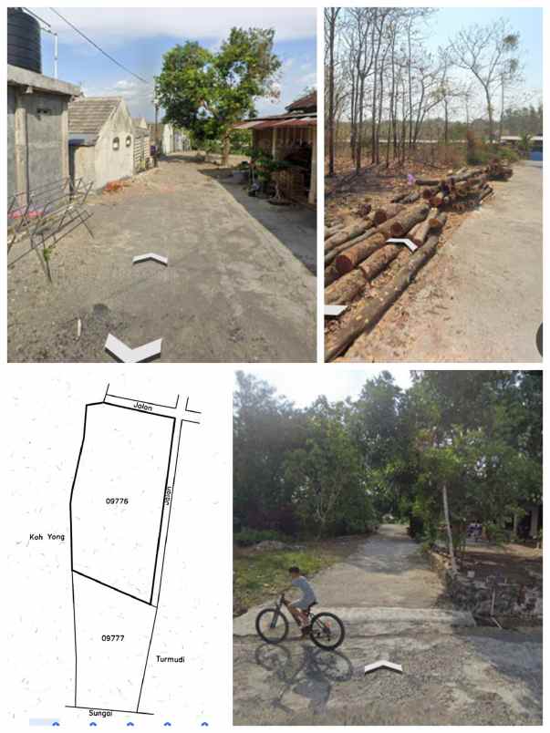 tanah perumahan 4300m2 plesungan karanganyar 450rb m2