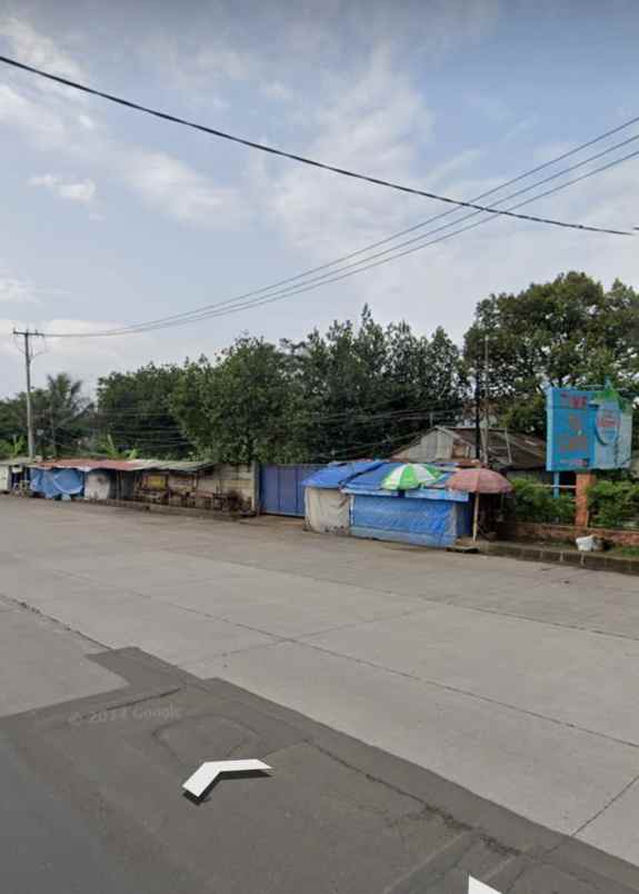 tanah pinggir jalan raya nasional bogor kemang parung
